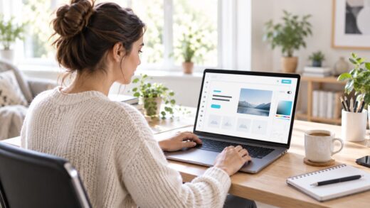 Profissionais autônomos desenvolvem o site do seu negócio no GreatPages com praticidade e rapidez.