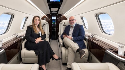 Paula Soffo Hoffmann e Raul Marinho, sócios-diretores da FLY CGC.
