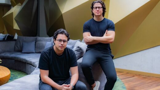 Cofundadores Rafael Fonseca (à direita) e Pedro Vinicius (à esquerda).