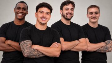 Os quatro sócios da Empregol, plataforma que conecta atletas sem contrato a clubes e agentes e chega ao mercado em outubro.