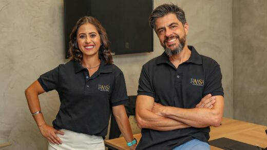 Dra. Helen Salomão, sócia e advogada especialista em Direito Notarial, Imobiliário e Registral da RAASA Advogados e Dr. Rodrigo Ayuch Ammar, fundador e advogado especialista em Mercado Imobiliário e Licenças Executivas, CEO da RAASA Advogados.